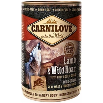 Carnilove Lamb&Wild Boar Konservēts 400g Suņiem