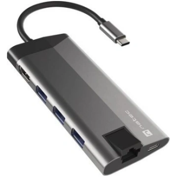 Natec Stacja dokująca multiport fowler plus usb-c