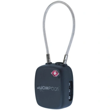 Somu izsekotājs Boompods LOCK TSA Universāls pelēk