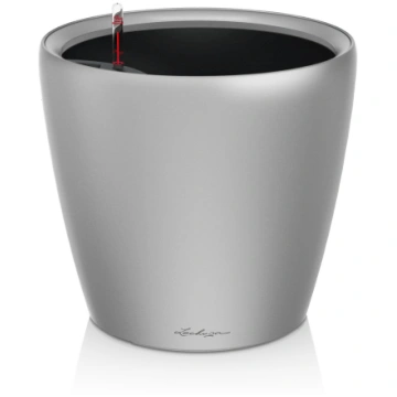 LECHUZA Classico Premium 50 Silver, 16108