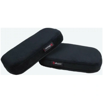 Arozzi 270x135x40 mm Memory Foam Armrest Pads Blac