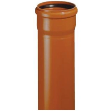 Lietusūdens caurule PVC 110 x 3,2 mm x 1 m 2147850