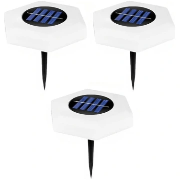 Solar-Bodenleuchten für den Außenbereich, 3 Stück,