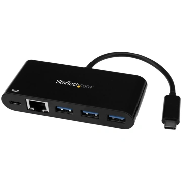 Startech 3 Port USB-C Hub with Gigabit Ethernet &