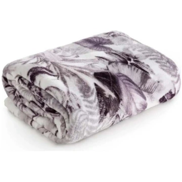 Pleds Davos K184-01, balta krās./violeta krās., 15