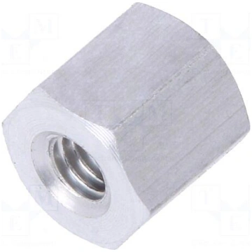 Screwed spacer sleeve | Int.thread: M2,5 | 5mm | h
