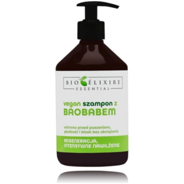 Bioélixire Essential Baobab Vegan Shampoo šampūns 