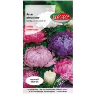 Torseed Sēklas asteres peoniju augstas mix 1g