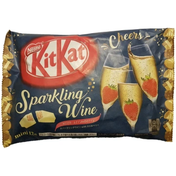 Nestle Japanese Kit Kat Sparkling Wine With Strawb
