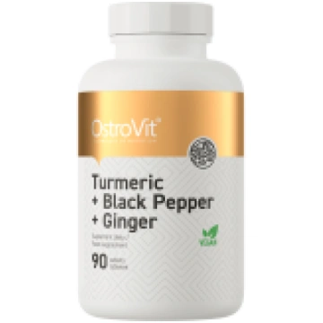 OstroVit Turmeric + Black Pepper + Ginger 90 table