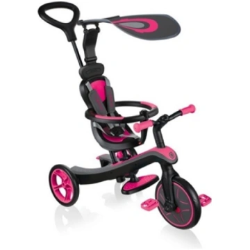 Velosipēdi 4in1 Globber Explorer Trike Fuchsia 632