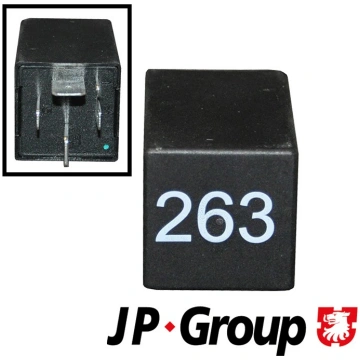 Relay for fuel pump, 12 Volt, 40 Amp VW
