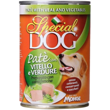 Monge SPECIAL DOG Pate' Vitello e Verdure sca