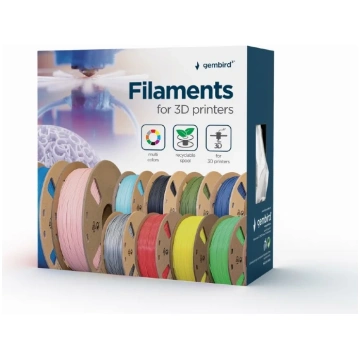 Gembird Plastic filament for cleaning 3D printer n