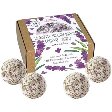 Bomb Cosmetics Lavender Bath Creamer dāvanu komple