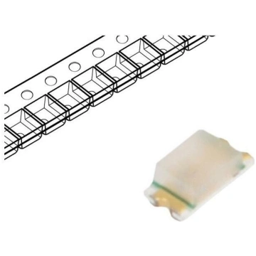 LED; red; SMD; 0603; 16÷40mcd; 2.2VDC; 1.6x0.8x0.5