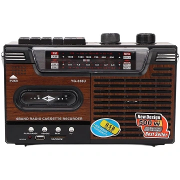 AM-FM radio ar kasešu atskaņotāju, Retro Boombox a
