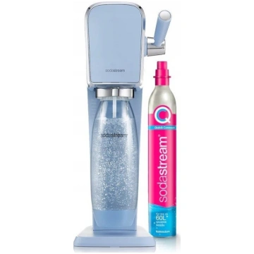 Sodastream Art soda maker + 1 bottle + gas Blue (