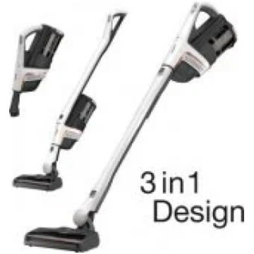 Miele Triflex HX2 Lotus White putekļu sūcējs 40025
