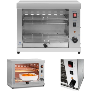 Divvietīgs tosteris-salamandrs 3250W Royal Caterin