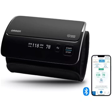 Omron Evolv viss vienā, digitālais augšdelma asins