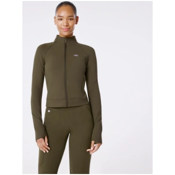 Women's Spruce ContourKnit Cropped Scrub Jack