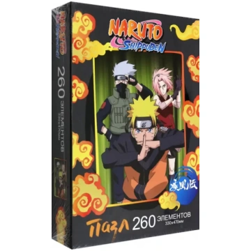 260 gabalu puzle. Naruto. Tūkstoš putnu sauciens