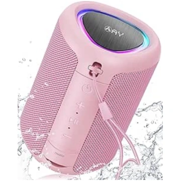 AY Portable Bluetooth Speaker with Light, Music Bo