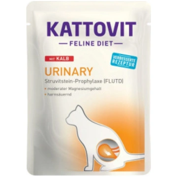 Kattovit Urinary ar teļa gaļu 85g x12 - Konservi k