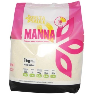 BIEZPUTRA MANNA ZELTA SAULE 1KG