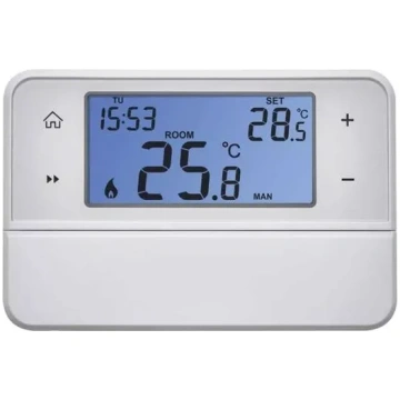 Digitāls programmējams termostats 5-35°C 2xAAA EMO
