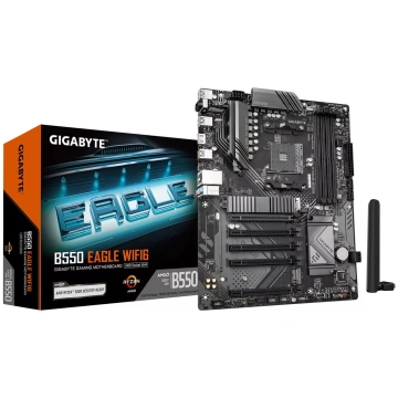 Mātesplate GIGABYTE B550 EAGLE WIFI6 ATX, AMD B550