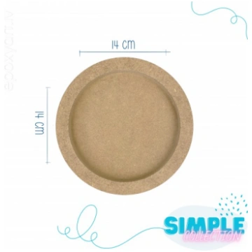 MDF PAPLĀTE | APLIS | 14 CM