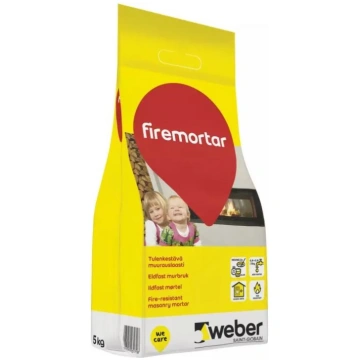 Karstumizturīgā mūrjava Weber FireMortar, 15kg