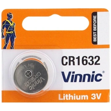 CR1632 baterijas Vinnic litija - iepakojumā 1 gb. 