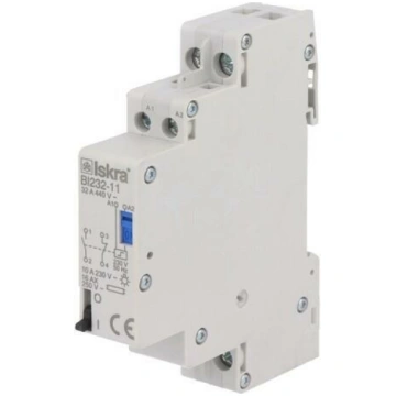 Relay: installation; bistable,impulse; NC + NO; Uc