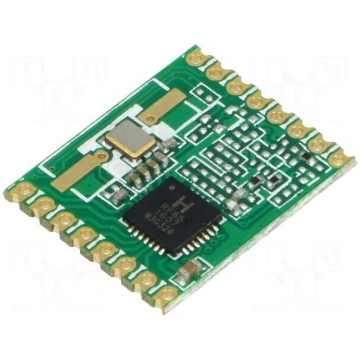 Module: RF | FM receiver | FSK | 433.92MHz | SPI |