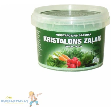 Kristalons zaļais 18-18-18 250g 04479