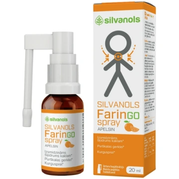 Silvanols FarinGospray Apelsīnu, 20 ml