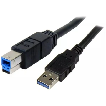 StarTech.com 3m Melns SuperSpeed USB 3.0 Kabeļa A 