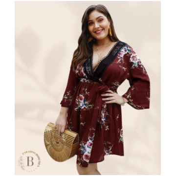 4XL / Borgogna / Mini Paradiso Bohemien