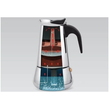 Espresso kafijas automāts 6 tasītēm Maestro MR-166