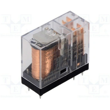 Relay: electromagnetic; DPST-NO; Ucoil: 12VDC; Ico
