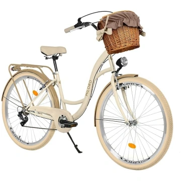 Comfort velosipēdu pilsētas velosipēds ar pīto gro