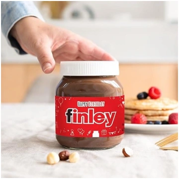 Personalizēts „Nutella“ stikla burciņš – jūsu „Nut