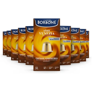 Capsules de café Borbone mélange Ciao Venezia comp
