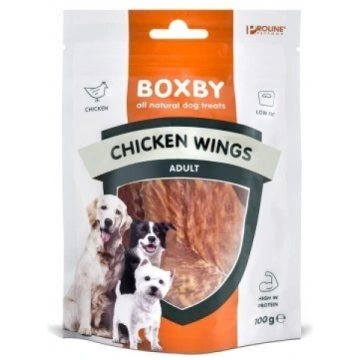 BOXBY CHICKEN WINGS 0,100KG - SPĀRNIŅI PIEAUGUŠIEM