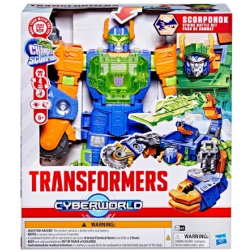 TRANSFORMERS Cyberworld figūra Skorponok Strike Ba