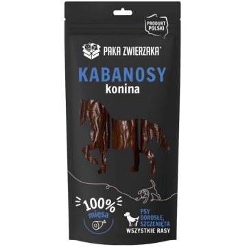 PAKA ZWIERZAKA Zirga gaļas kabanos suņiem 3 gab