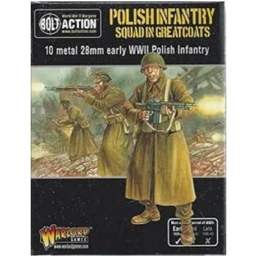 POLISH INFANTRY SQUAD, 28mm Bolt Action Wargaming 